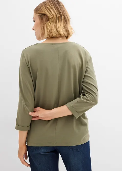 Shirt aus reiner Baumwolle, bonprix