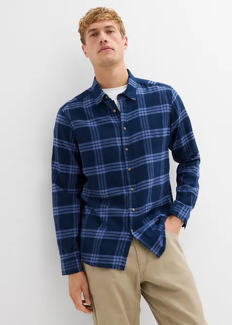 Chemise en flanelle 100% coton, bonprix