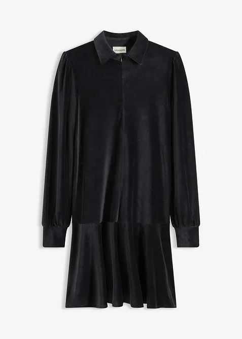 Robe courte en velours côtelé, bonprix