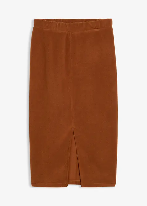 Midirock aus Polarfleece, bonprix