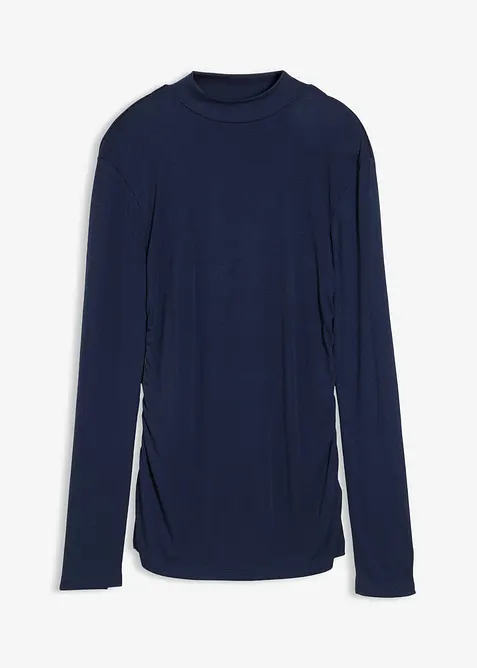 Rippshirt mit Raffung, bonprix