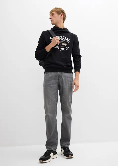 Hoodie aus weichem Baumwoll-Mix, bonprix