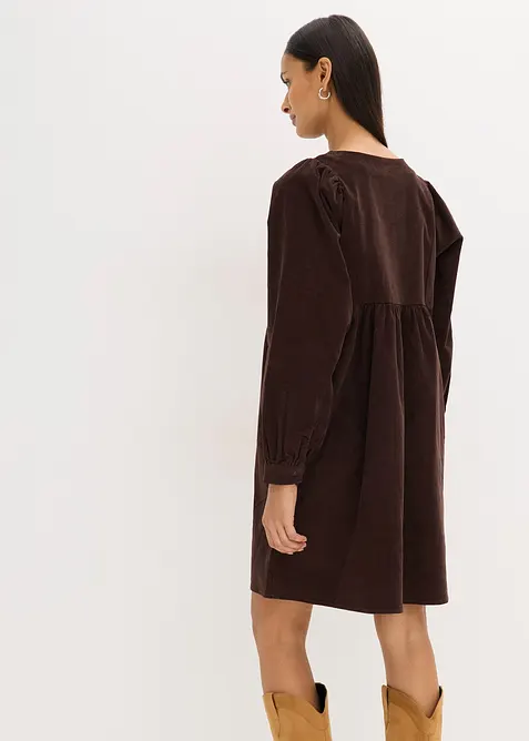 Robe en velours côtelé, bonprix