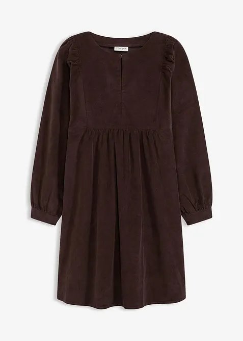 Robe en velours côtelé, bonprix