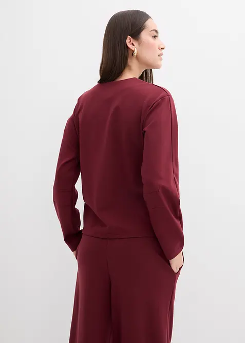 T-shirt manches longues en Punto di Roma, bonprix