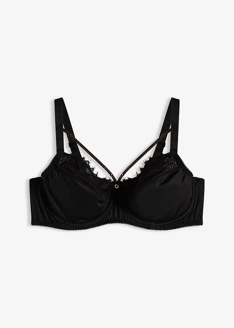 Soutien-gorge minimiseur à lanières strassées amovibles, bonprix