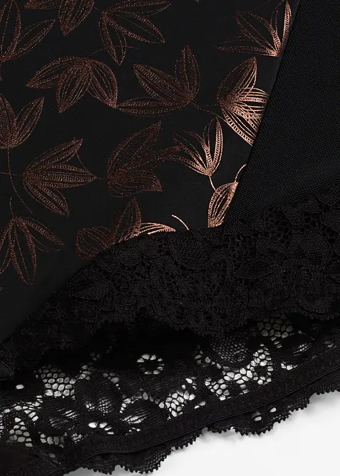 Slip sculptant taille haute, effet scintillant et maintien fort, bonprix