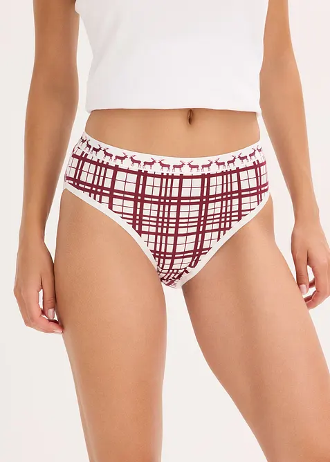 Lot de 4 slips Maxi coton, bonprix