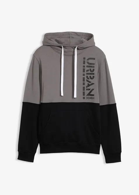 Sweat à capuche, Slim, bonprix