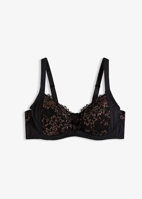 Soutien-gorge minimiseur à fil brillant, bonprix