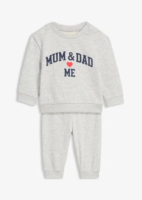 Sweat-shirt et pantalon (ens. 2 pces), bonprix