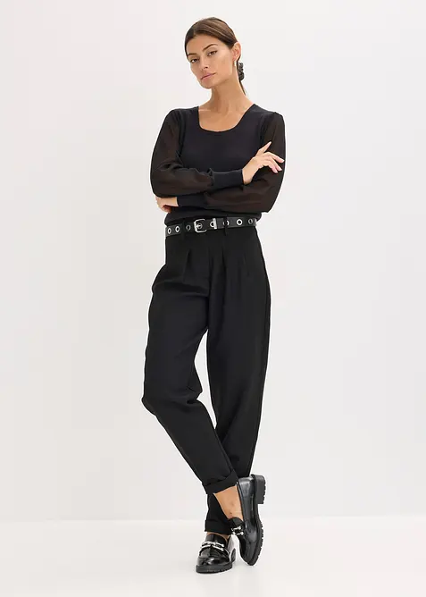 Pull doux en fine maille de viscose majoritaire, bonprix