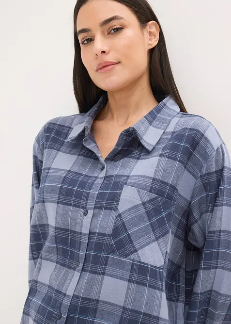 Gewebter Flanell Pyjama, bonprix