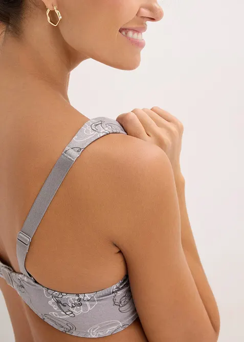 Lot de 2 soutiens-gorge à armatures, bonprix