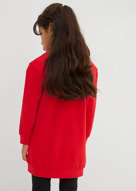 Sweatkleid aus reiner Baumwolle, bonprix