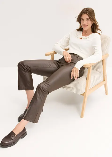 T-shirt côtelé, bonprix