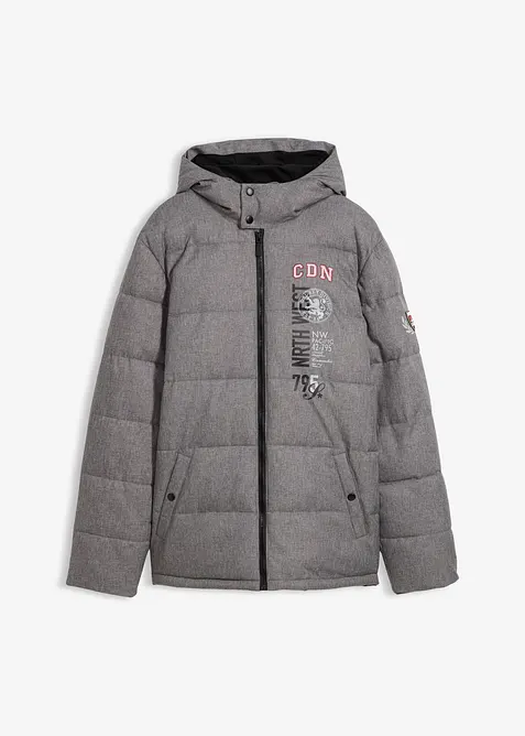 Doudoune chaude à capuche, bonprix