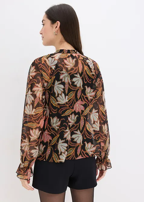 Tunika-Shirt aus softem Mesh, bonprix