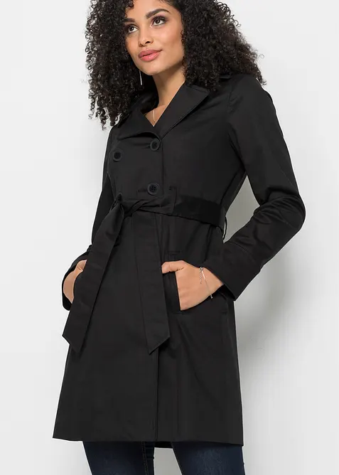 Trenchcoat aus Baumwolle, bonprix