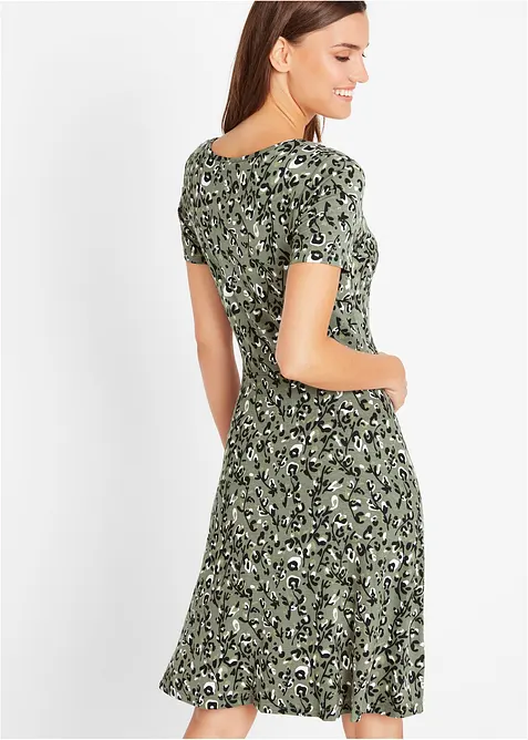 Robe fluide en jersey viscose, bonprix