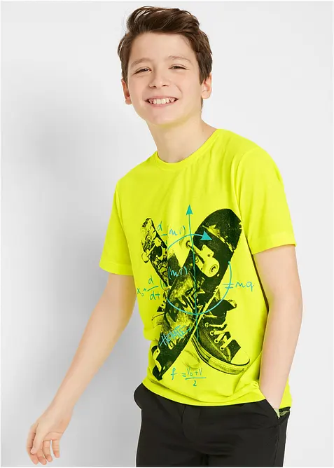 T-Shirt mit Skater-Print, bonprix
