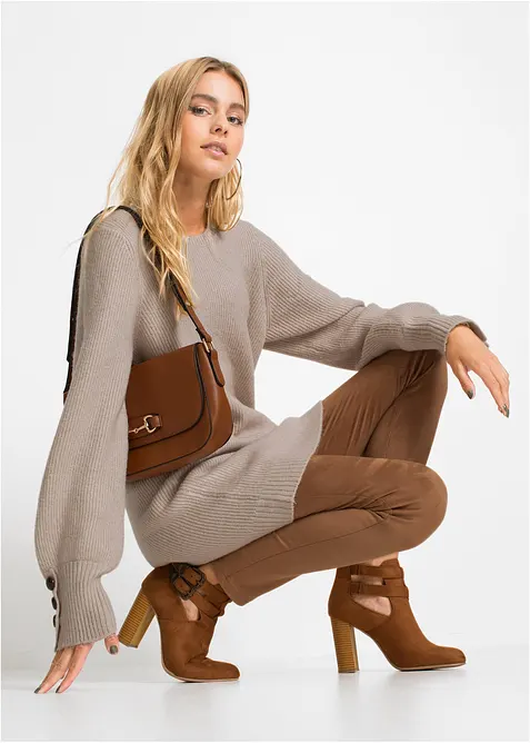 Longpullover mit Knöpfen, bonprix