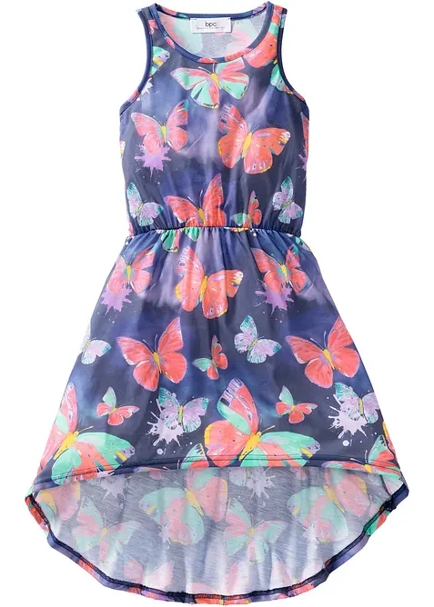 Robe en jersey, plus longue derrière, bonprix