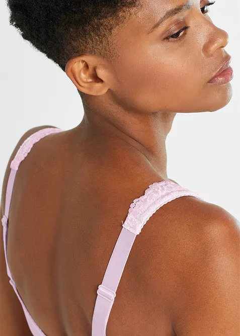 Entlastungs-BH ohne Bügel mit gepolsterten Trägern, bonprix