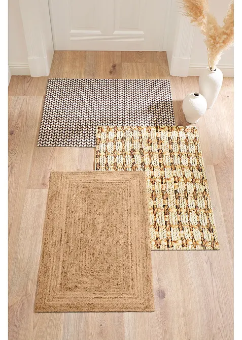 Paillasson à effet texturé, bonprix