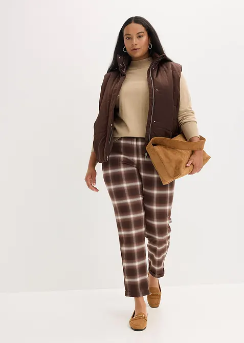 Doudoune sans manches légèrement brillante, bonprix