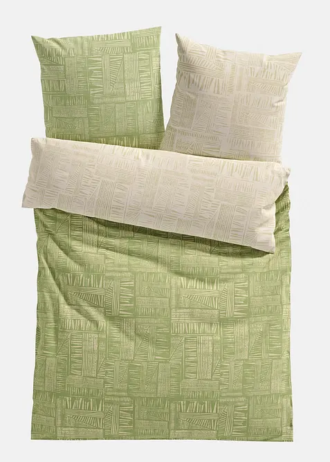 Parure de lit réversible, motif texturé, bonprix