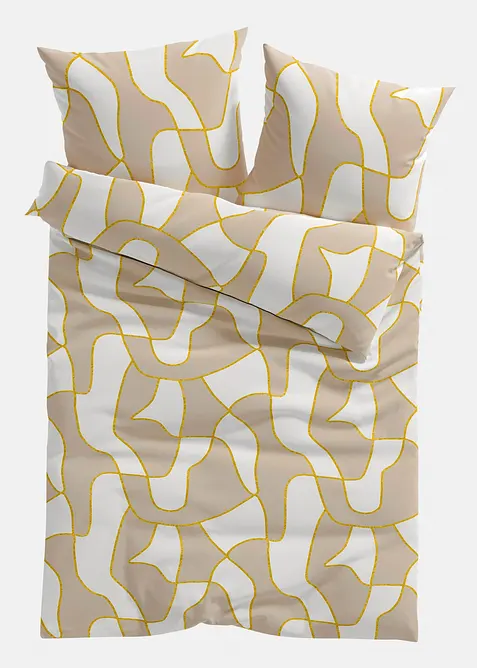 Parure de lit à motif graphique, bonprix
