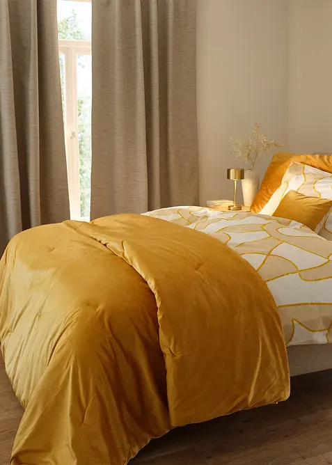 Couvre-lit en velours, bonprix