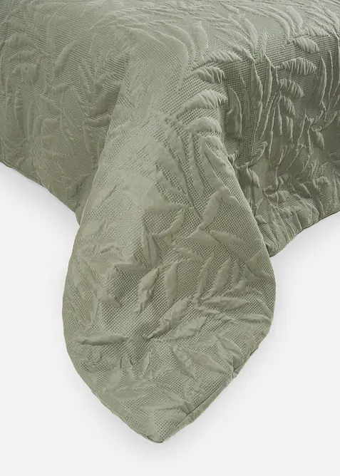 Tagesdecke mit Bl&auml;tter Design, bonprix