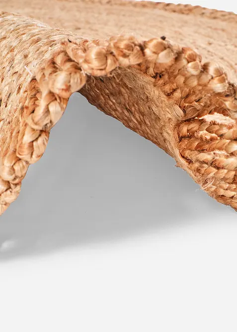 Tapis Kilim rond à franges, bonprix