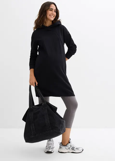 Robe de grossesse et d’allaitement en molleton de coton, bonprix