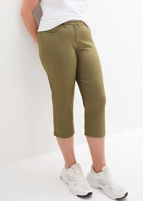 Jean droit, taille mi-haute et confortable, bonprix