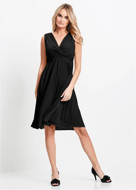 Shirtkleid mit V-Ausschnitt, bonprix