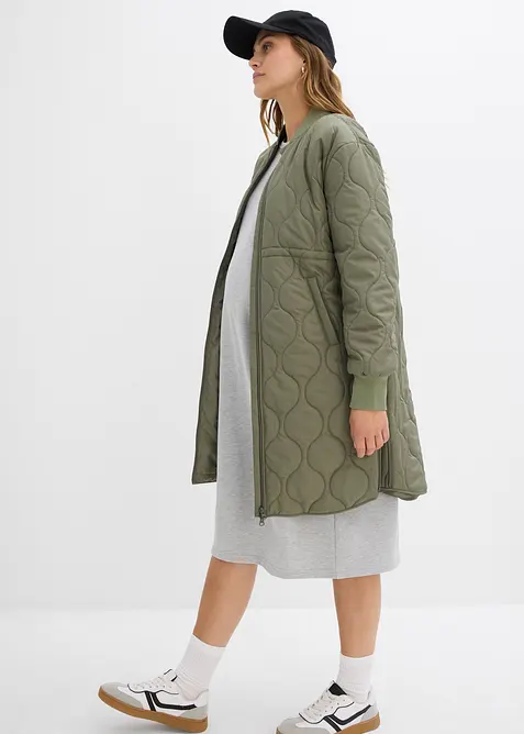 3-in-1 leicht wattierter Umstands- und Tragemantel, bonprix