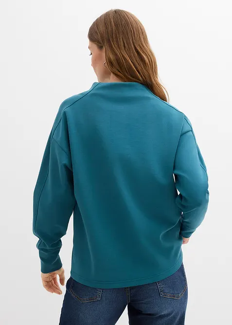 Sweat oversize en matière néoprène douce, bonprix