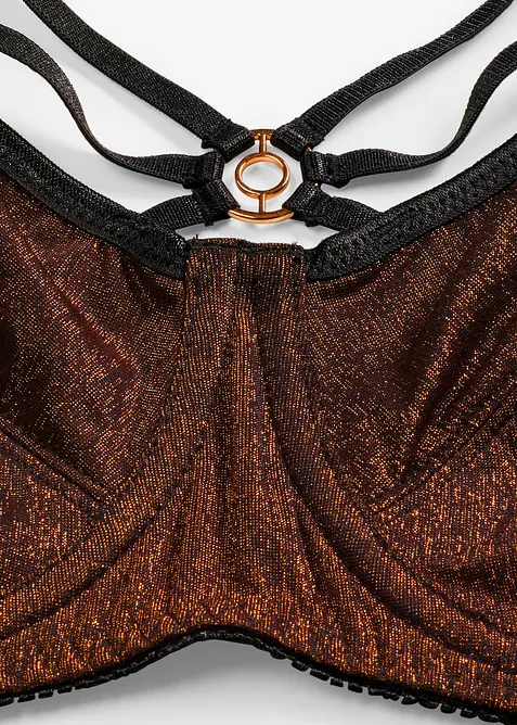 Soutien-gorge minimiseur en matière brillante, bonprix