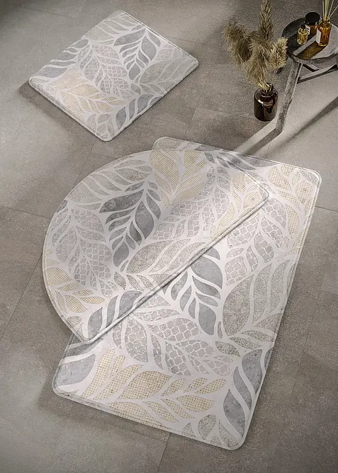 Tapis de salle de bain à mémoire de forme, bonprix