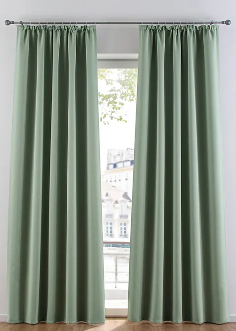 Abdunkelnder Vorhang, in vielen Gr&ouml;&szlig;en (1er Pack), bonprix