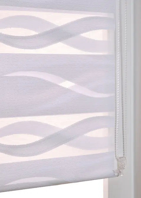 Jacquard Doppelrollo zweifarbig, bonprix