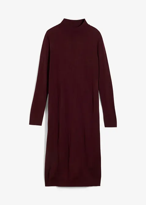 Strickkleid mit Stehkragen, bonprix