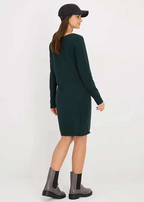 Robe en maille dans une coupe décontractée, bonprix