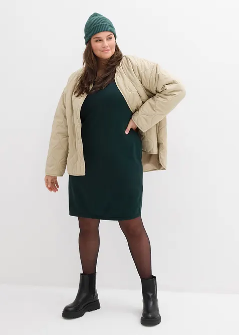 Strickkleid mit legerem Schnitt, bonprix