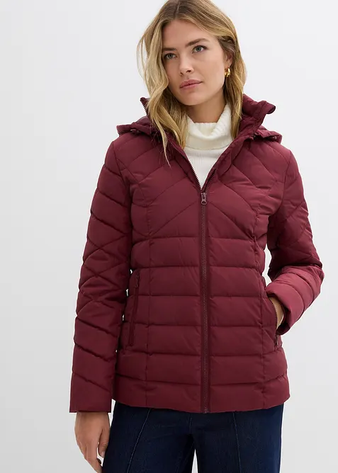 Leichte Steppjacke mit abnehmbarer Kapuze, bonprix