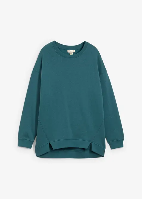 Oversize-Sweatshirt aus Baumwoll-Mix, bonprix