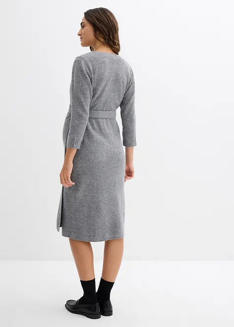 Robe de grossesse/d’allaitement en maille ultra douce à manches 3/4, bonprix